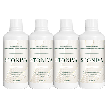 STONIVA 4 Flaconi da 500 ml